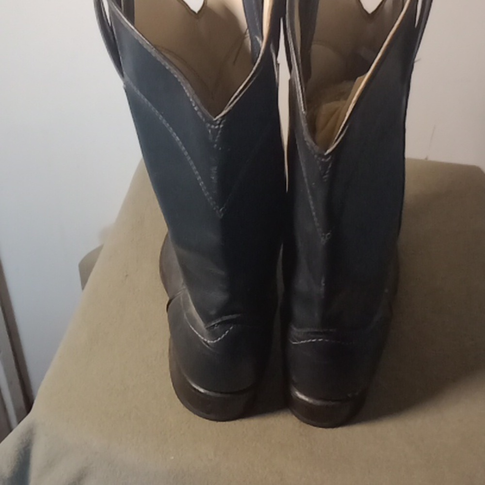Laredo Gray Roper Boots Sz 7 - Picture 7 of 10